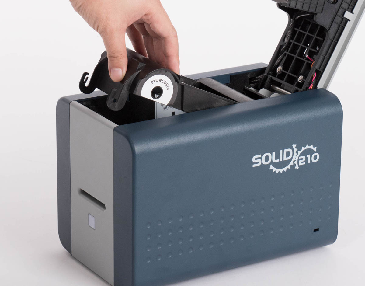 Принтер двухсторонней печати ADVENT SOLID-510L (артикул ASOL5L, сублимационный, с ламинатором L, без кодировщика, USB)