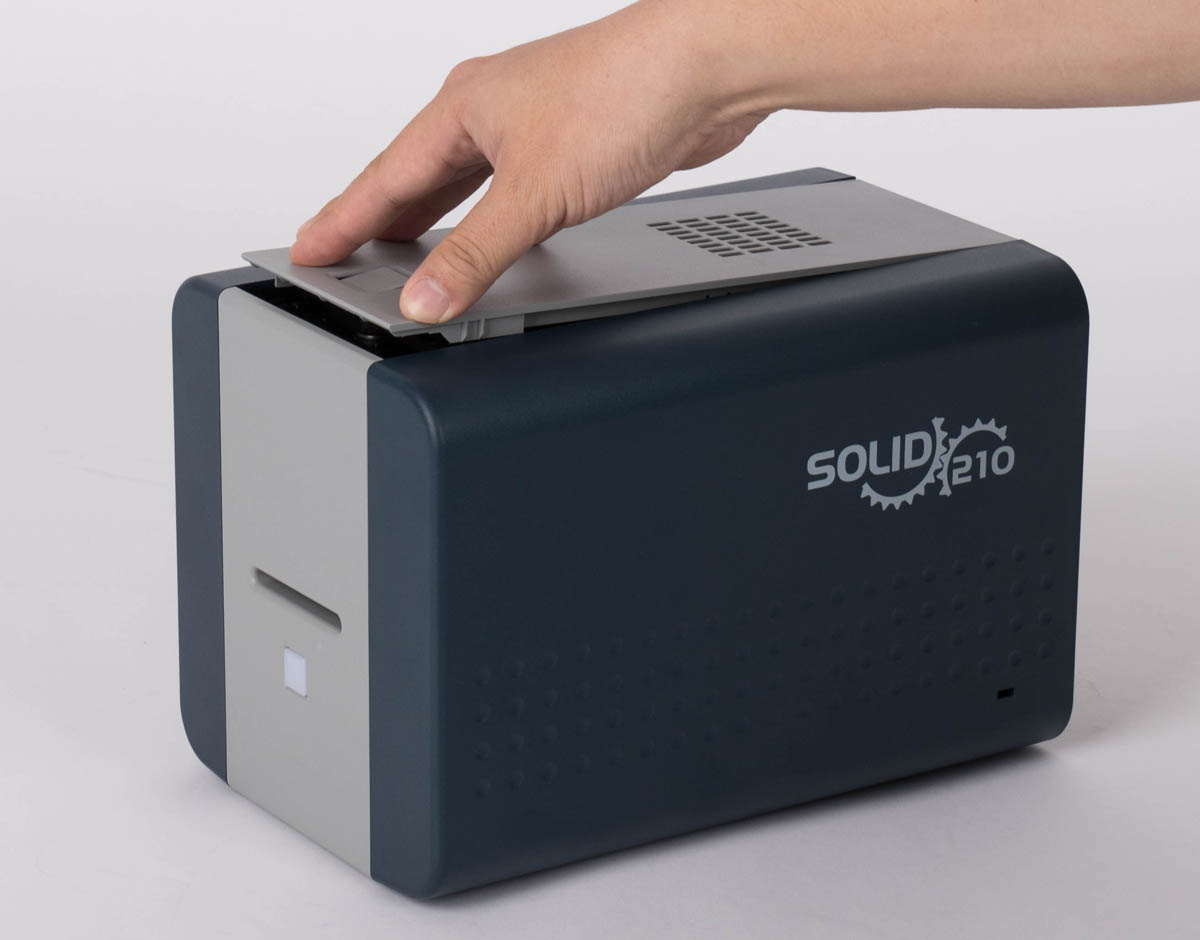 Принтер двухсторонней печати ADVENT SOLID-510L (артикул ASOL5L, сублимационный, с ламинатором L, без кодировщика, USB)